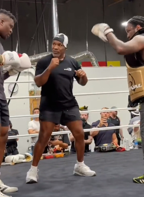 Mike Tyson trains Francis Ngannou to fight Tyson Fury after Gypsy King's brash response
