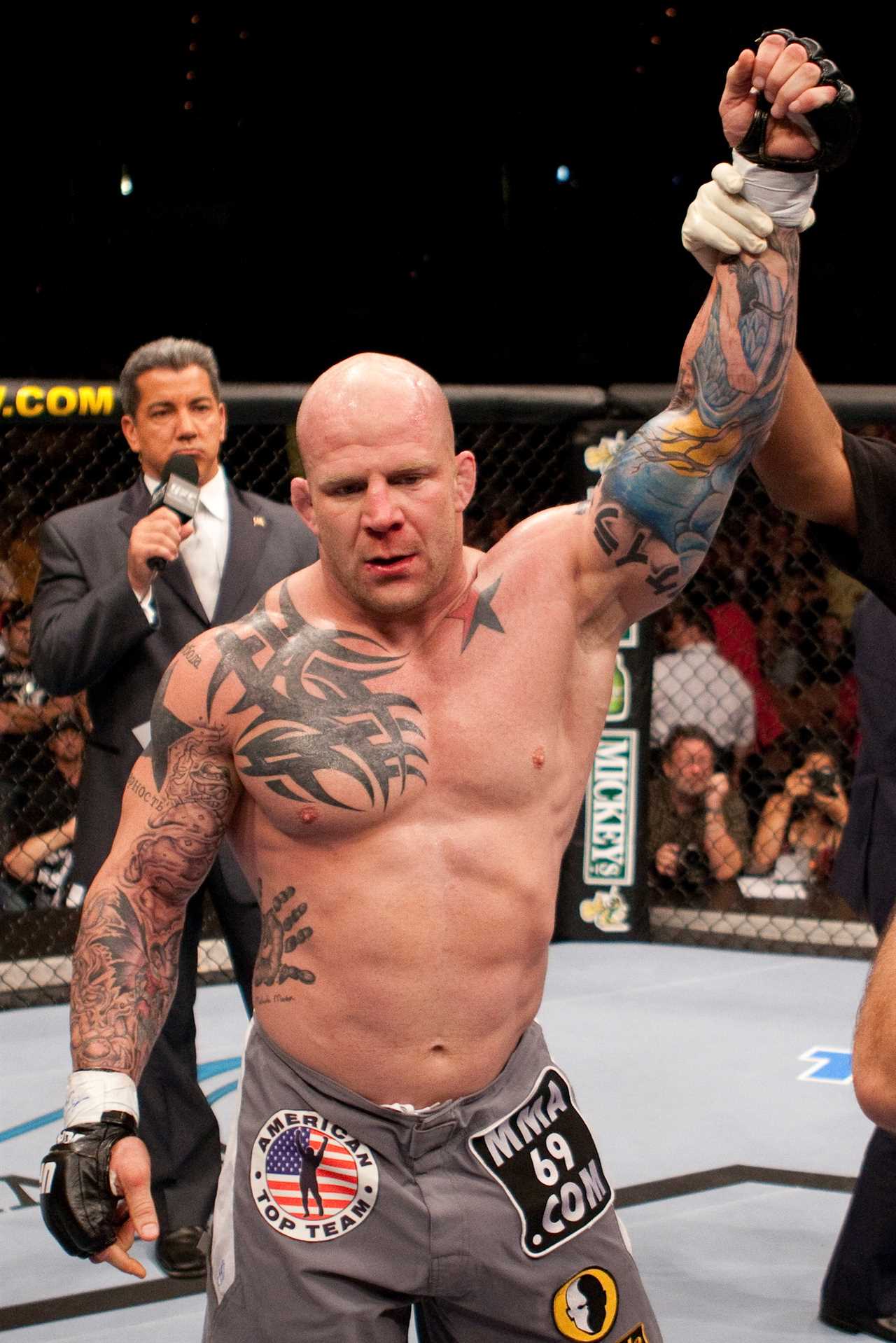 The US born UFC star who decamped to RUSSIA and was granted citizenship by Putin, as well as his own TV show