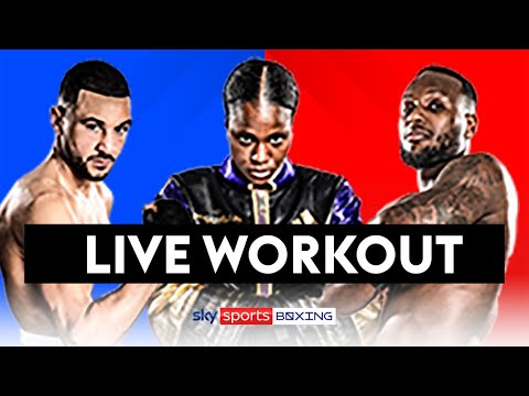 LIVE WORKOUT Caroline Dubois Viddal Riley and Callum Simpson
