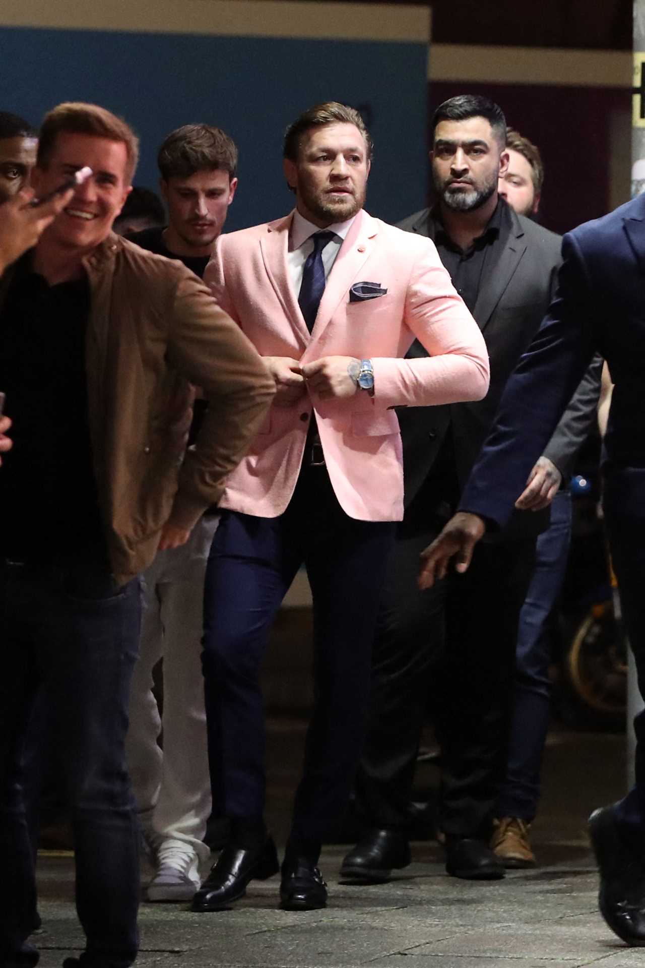 Love Island's Conor McGregor Joins Conor McGregor and His Entourage for London Pub Crawl