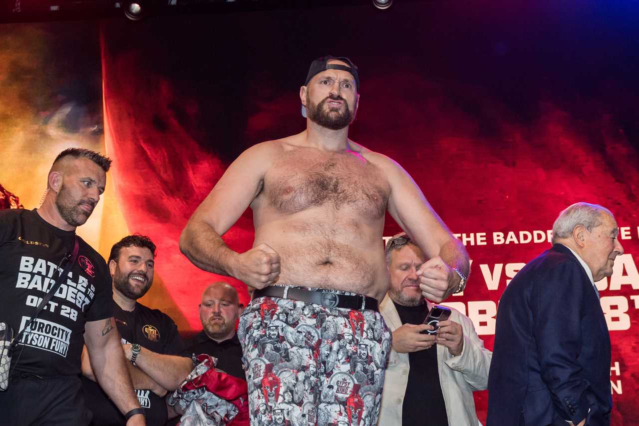 Tyson Fury vs Oleksandr Usyk: Date, TV channel, live stream, undercard details for huge Christmas blockbuster