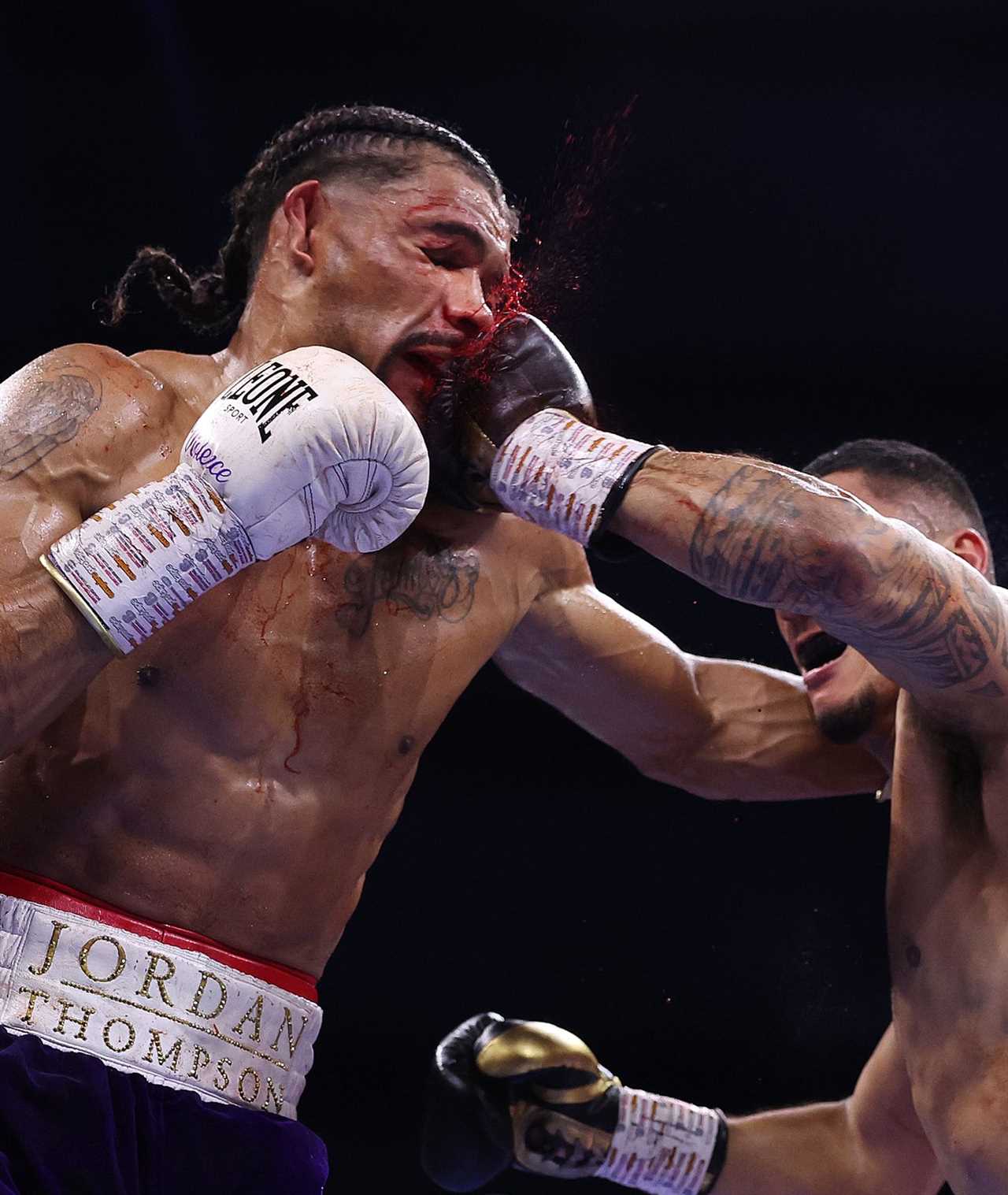 Jordan Thompson's Bloodied Face: A Complete Mismatch Against Jai Opetaia in IBF Cruiserweight Clash