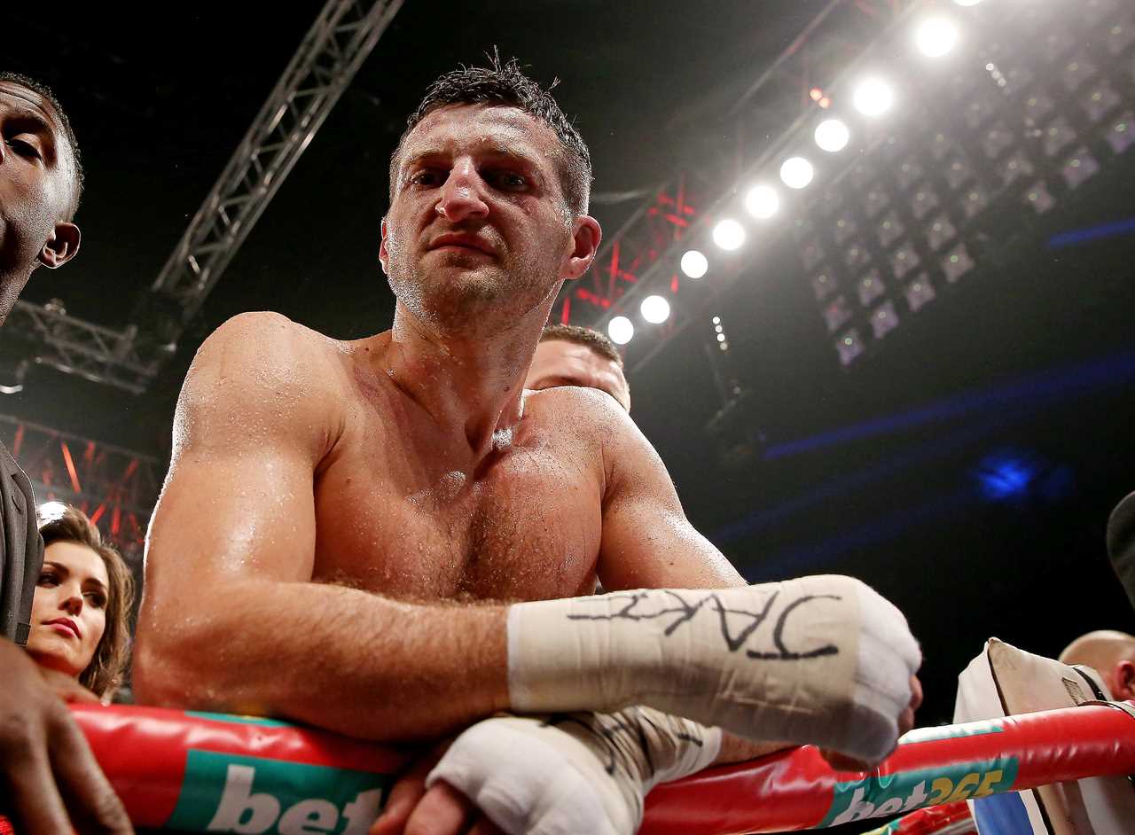Carl Froch reignites Tyson Fury's row as he slams 'love-handles' ahead of the Oleksandr Usky fight
