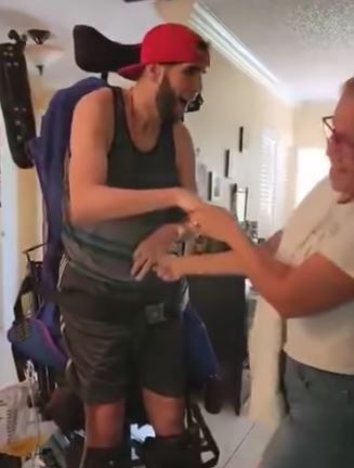 Prichard Colon's mum shares a heartwarming video of the former boxer dancing in his family
