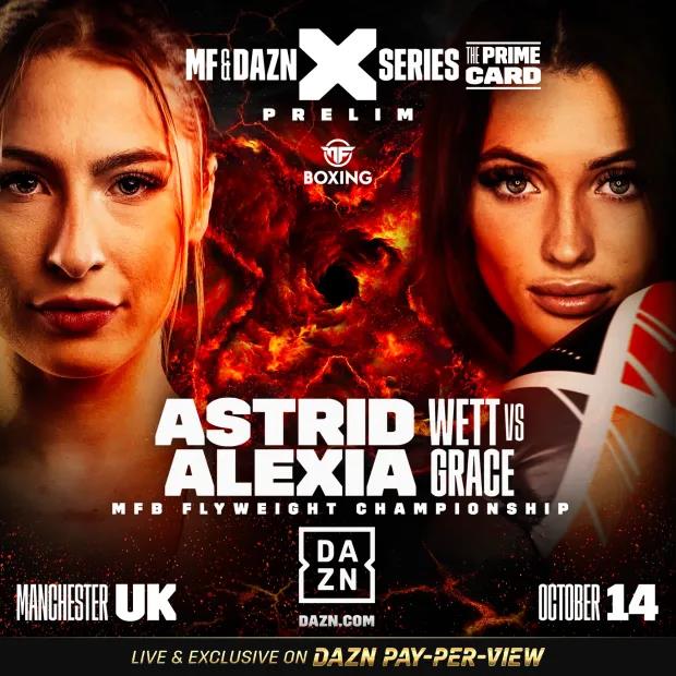 Astrid Wett and Alexia Grace to face off in UK Showdown for Misfits Prime card