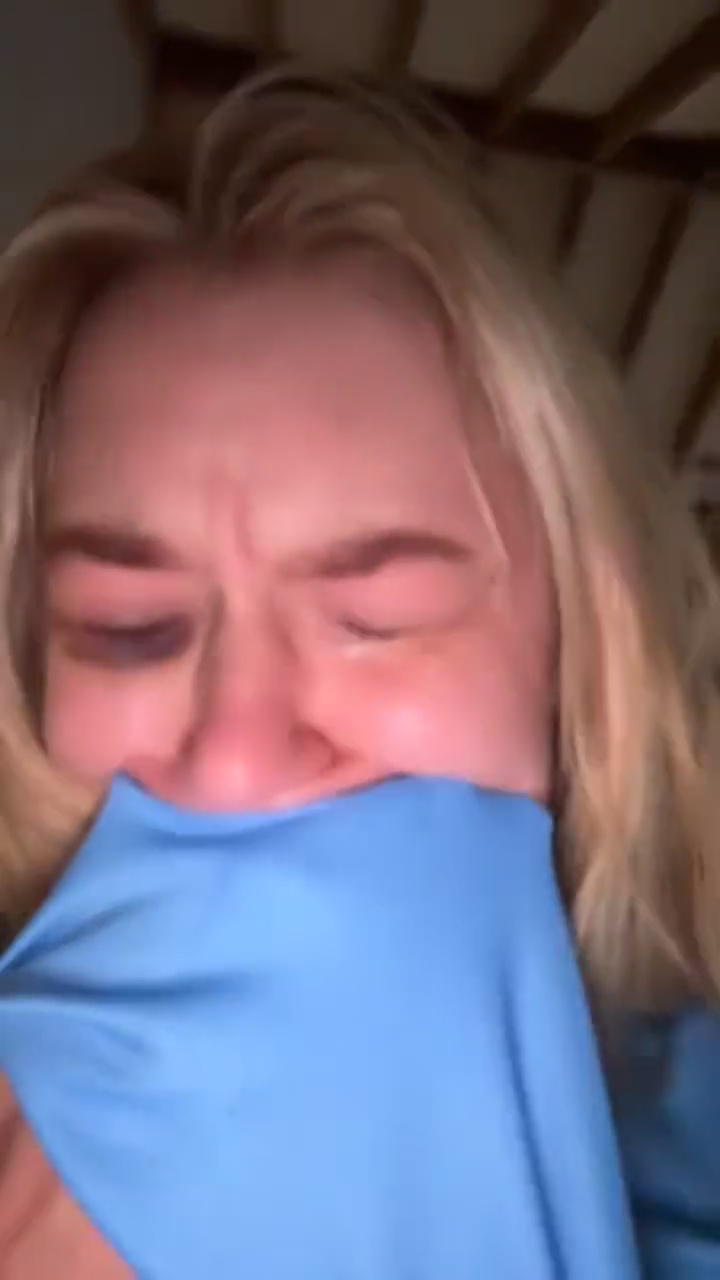 OnlyFans boxer shows off massive black eye as Elle Brooke, a tearful Elle Brooke, says that Man City is 'finished' following Arsenal's loss.