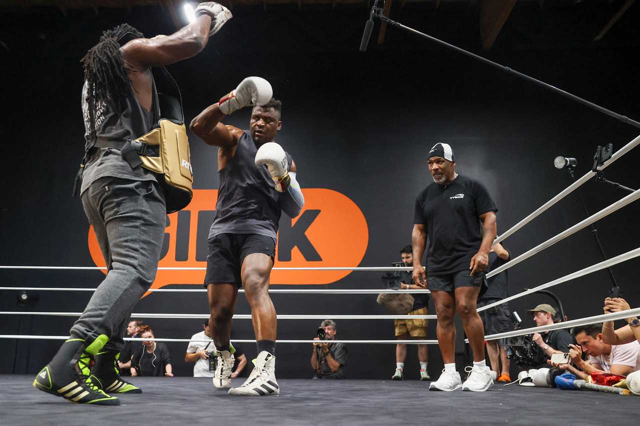 Mike Tyson praises Francis Ngannou for his strength and shares a new prediction for the Tyson Fury fight