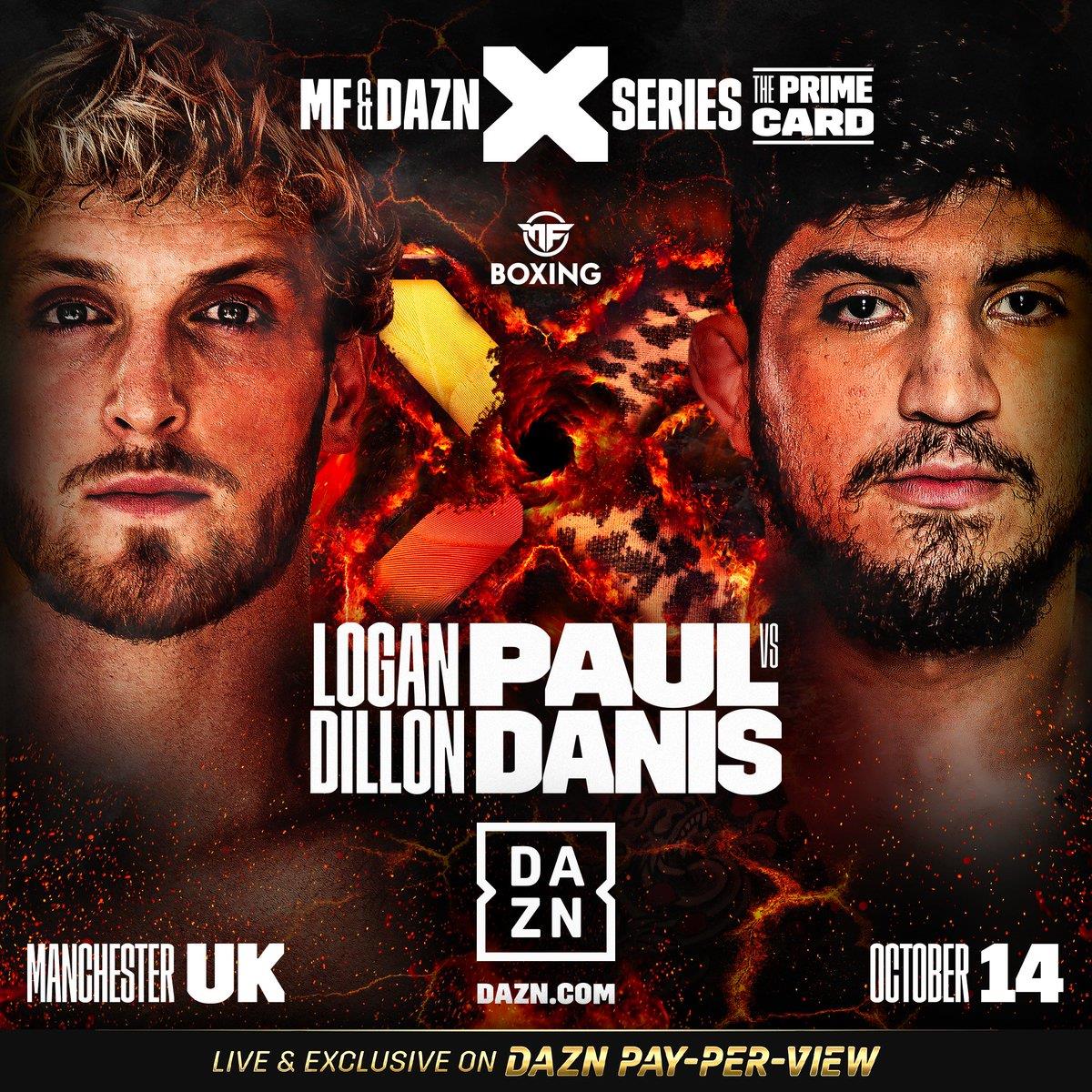 Logan Paul vs Dillon Danis - Full card and UK fight details for the Misfits Boxing event