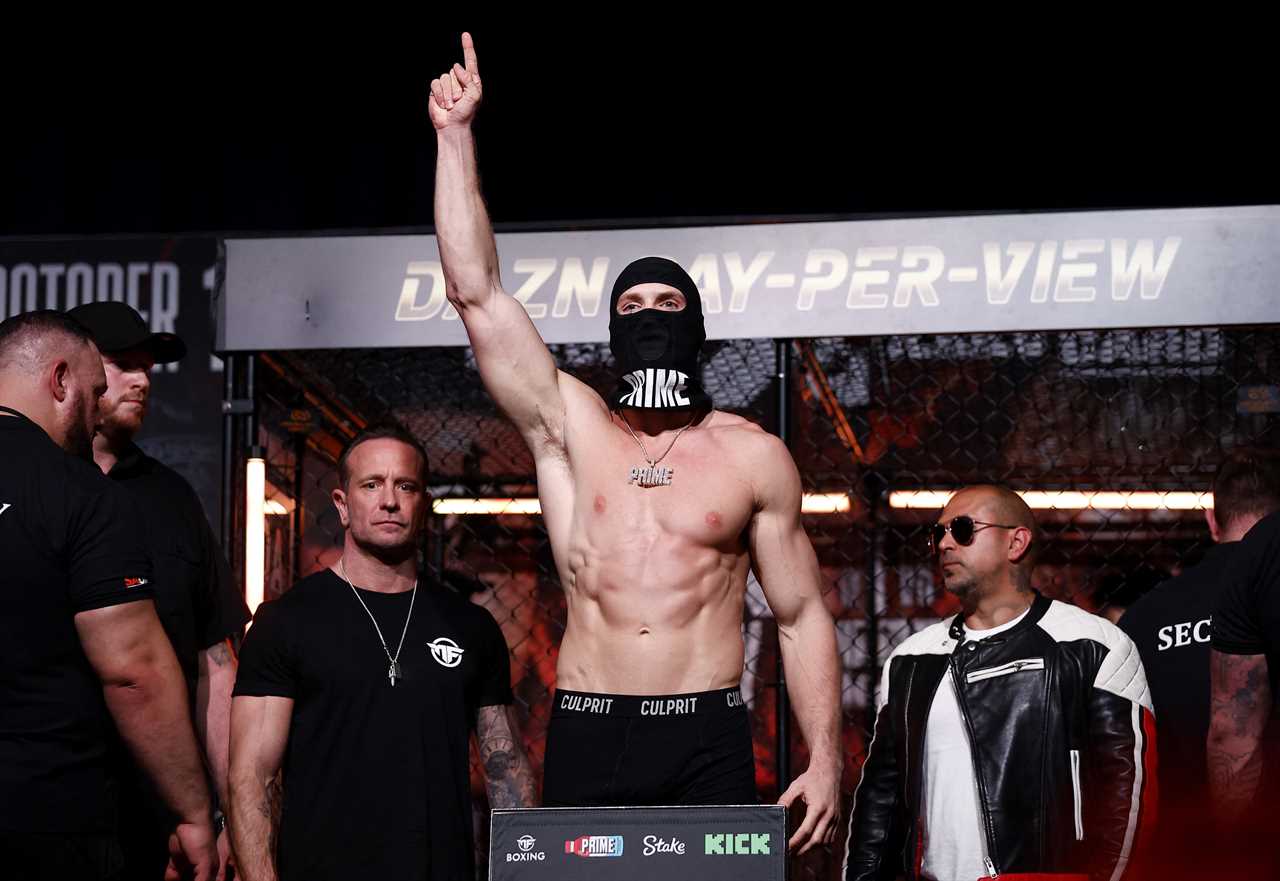 Logan Paul and Dillon Danis Clash during Misfits Weigh In