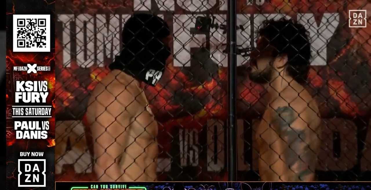 Logan Paul and Dillon Danis Clash during Misfits Weigh In