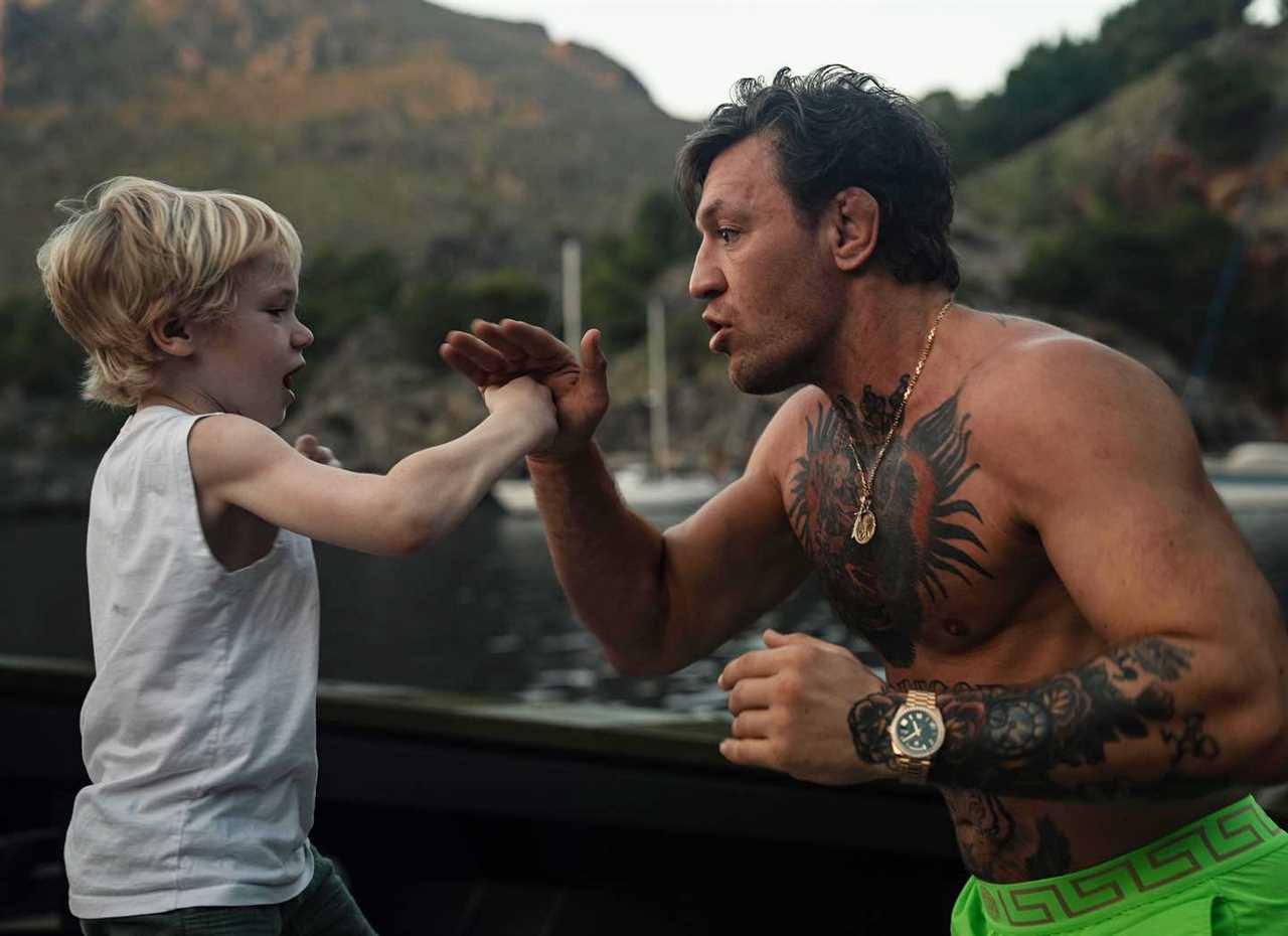 Conor McGregor’s son shows off his fighting skills in adorable training photos