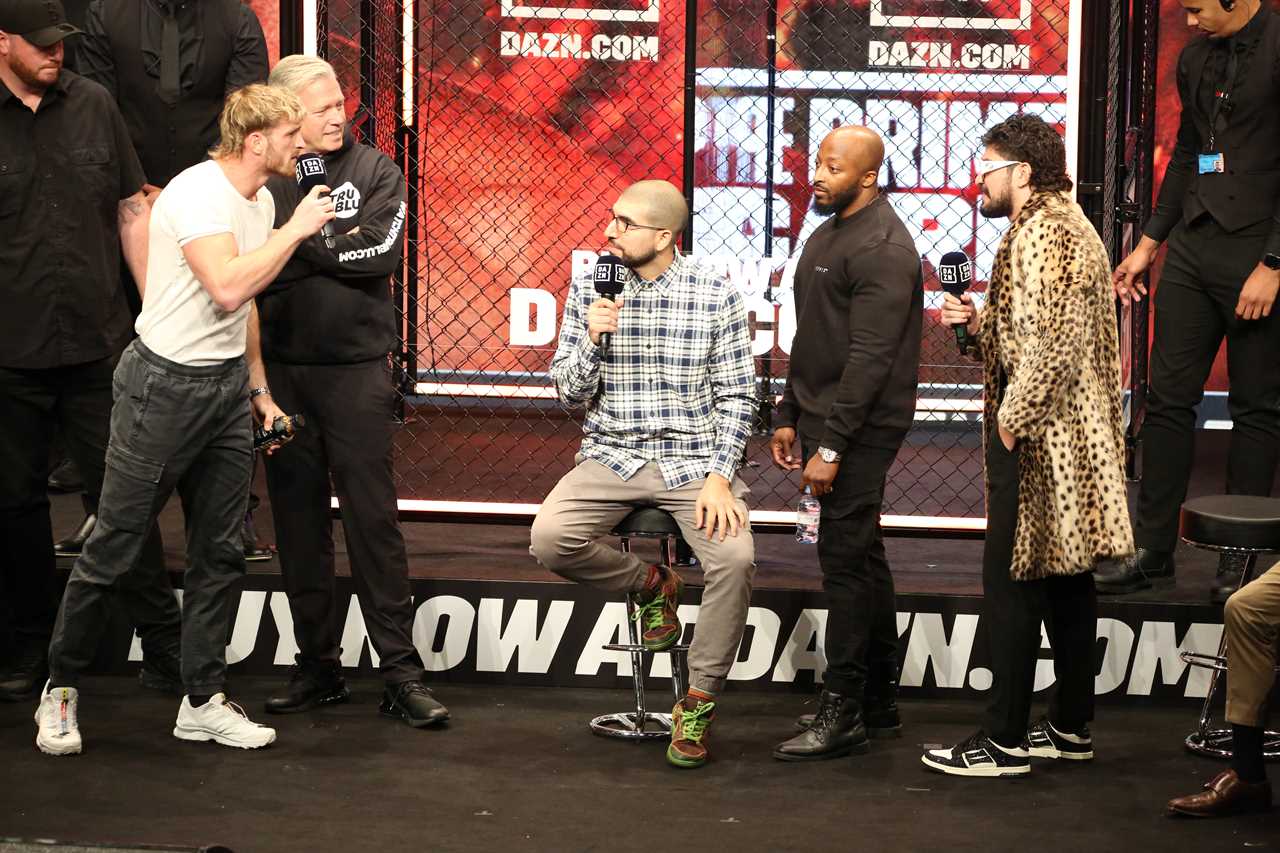 Logan Paul and Dillon Danis enjoy a night out before their fight