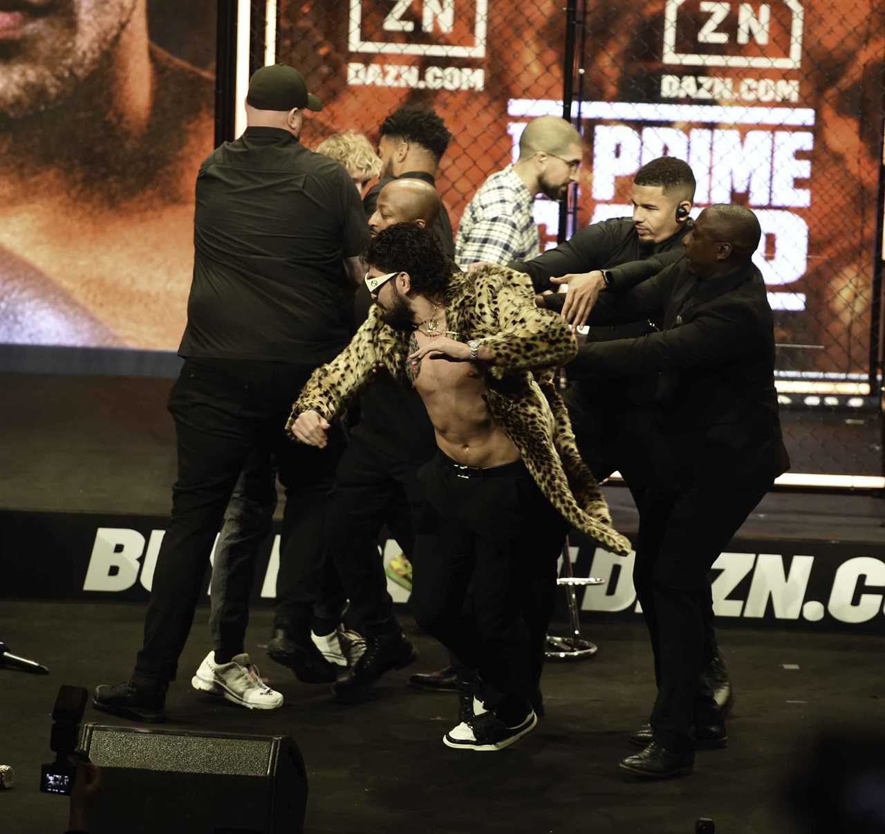 Dillon Danis claims victory after injuring Logan Paul ahead of the fight