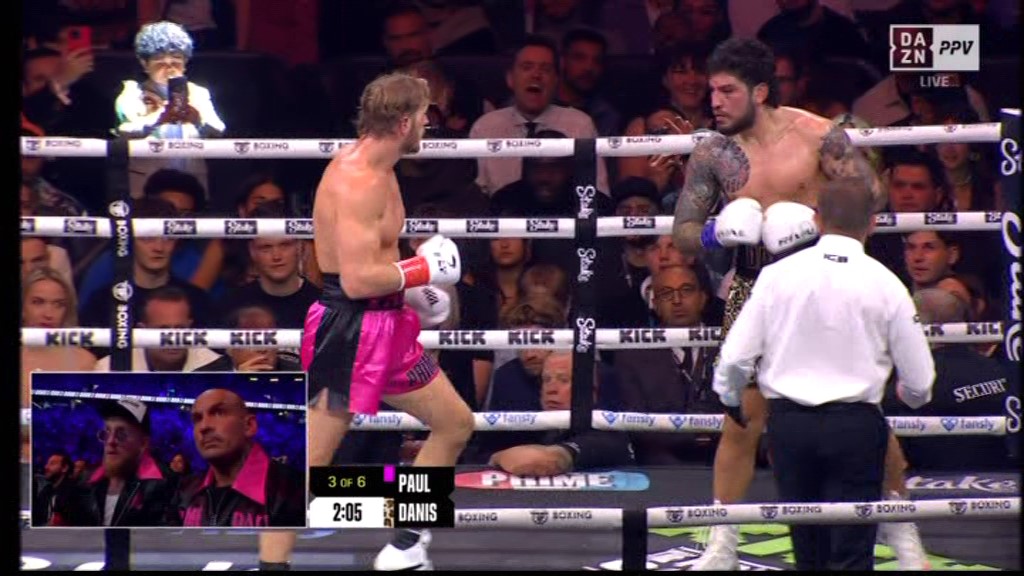 The spotlight shining on Hasbulla rival Abdu Rouzik during Logan Paul and Dillon Danis' fight confuses fans