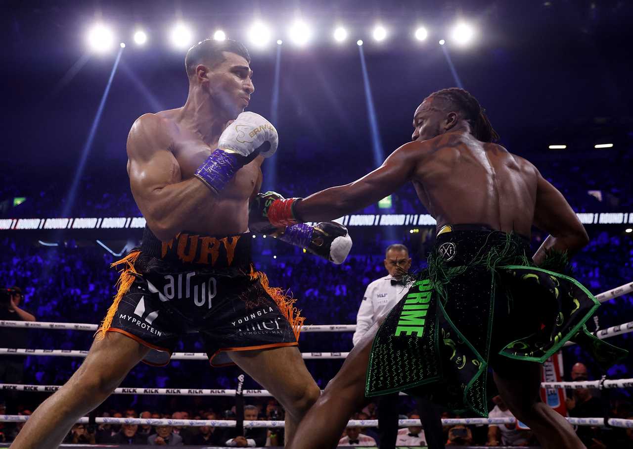 Tommy Fury Beats KSI in Hard-Fought Battle at Manchester