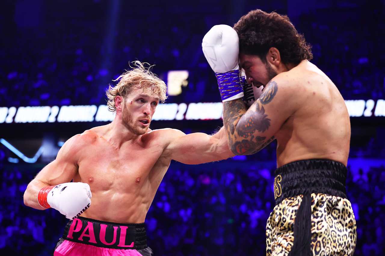 Chaos as Security Storms Ring at the End of Logan Paul Vs Dillon Danis and WWE Star Wins By Disqualification