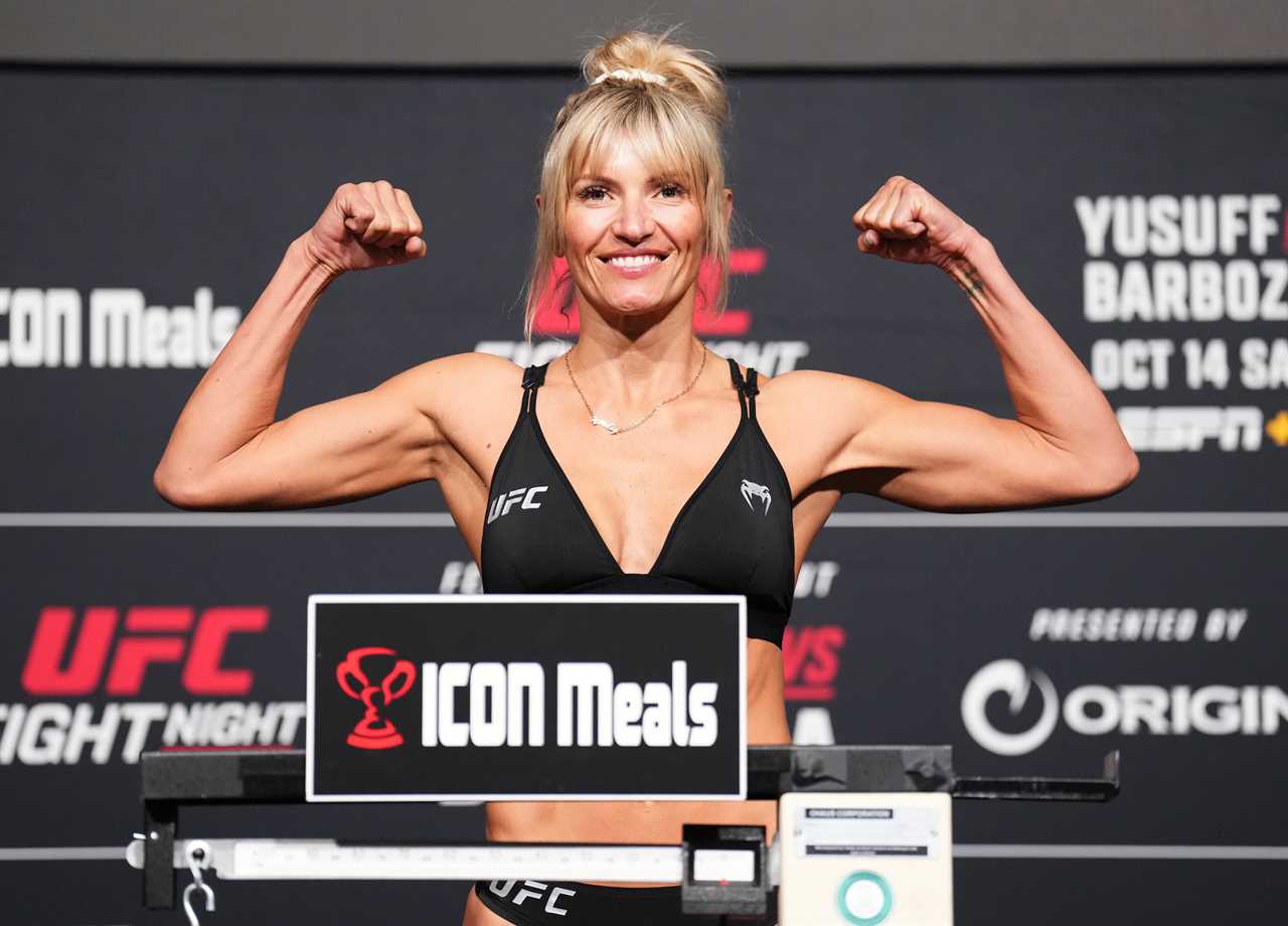 Ashley Yoder, UFC star, left with gruesome deep cuts after fight