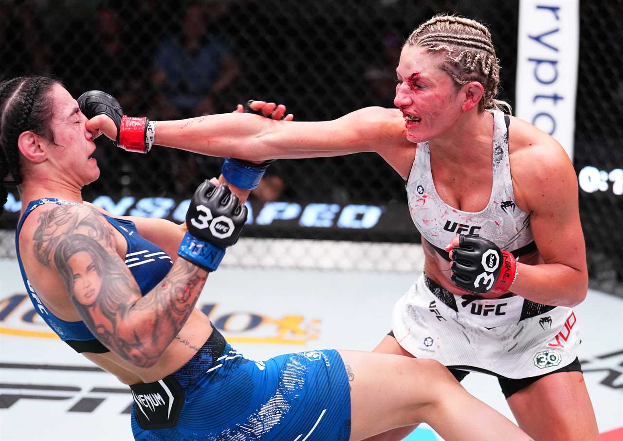 Ashley Yoder, UFC star, left with gruesome deep cuts after fight