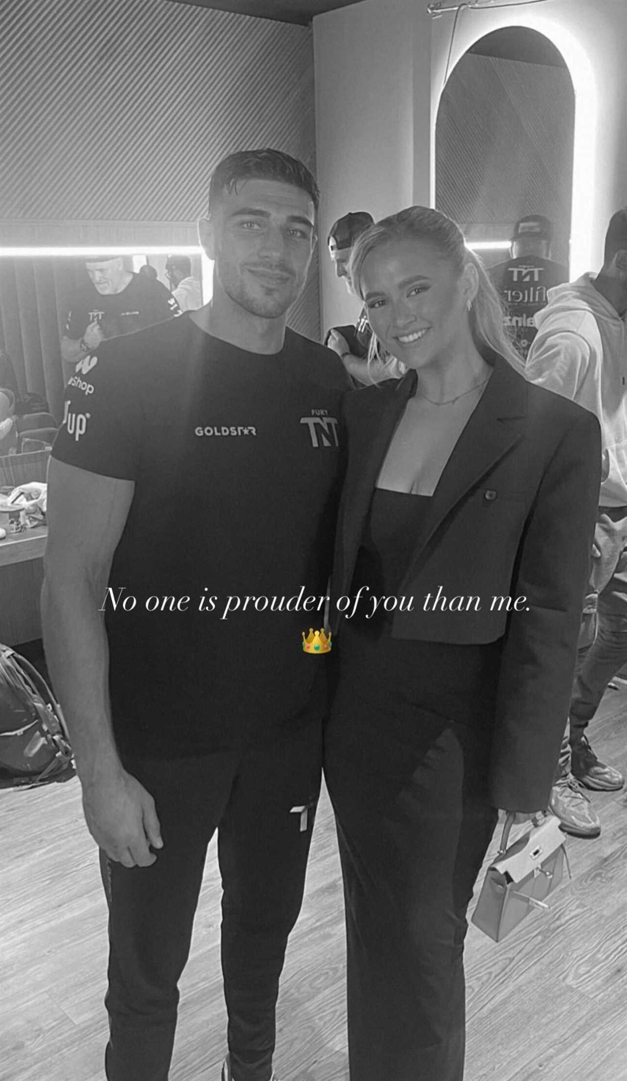Molly-Mae, Love Island's Molly, Breaks Silence about Tommy Fury's Epic Win Against KSI