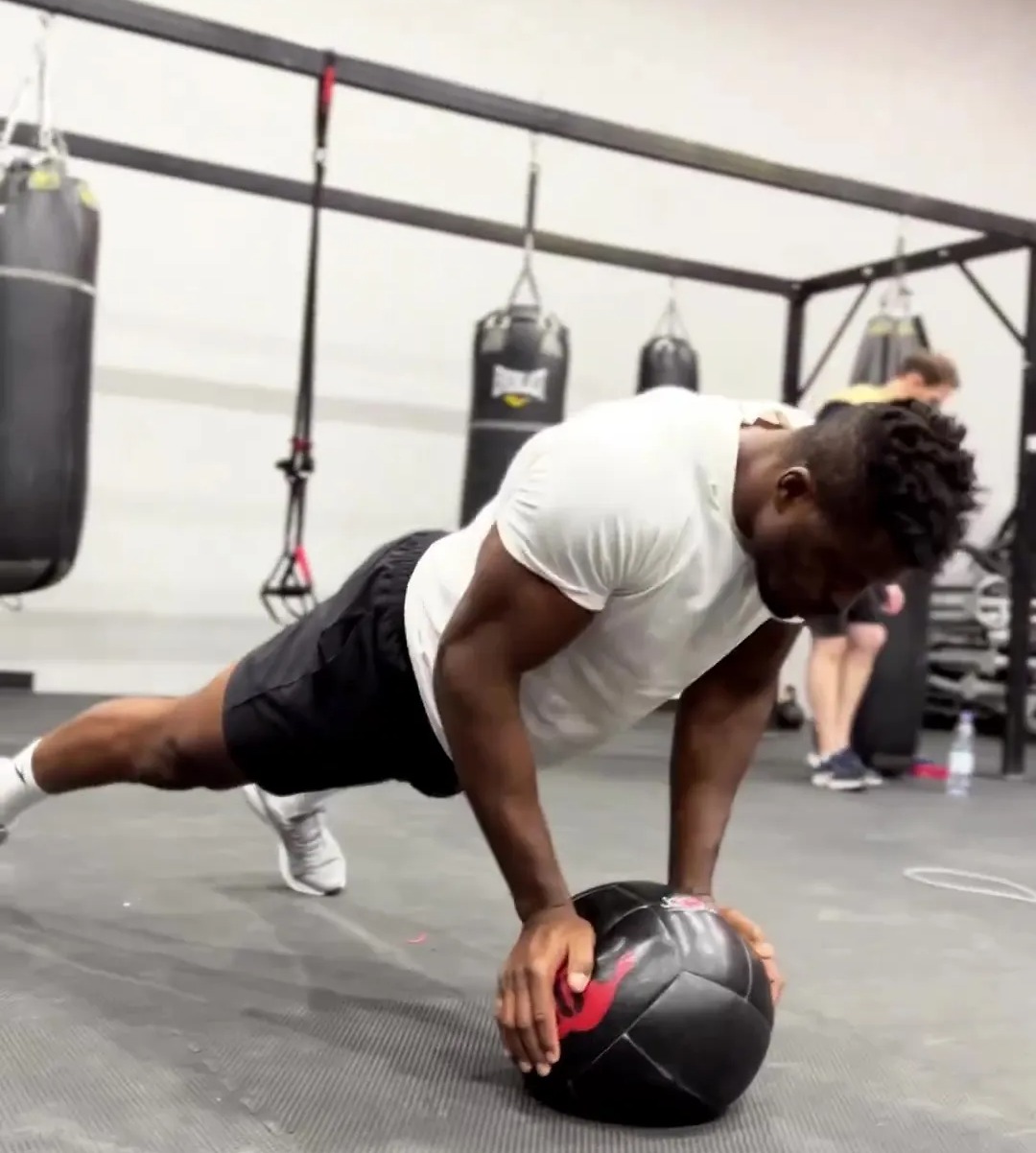 Francis Ngannou Shares Training Clips As He Prepares For Tyson Fury Showdown
