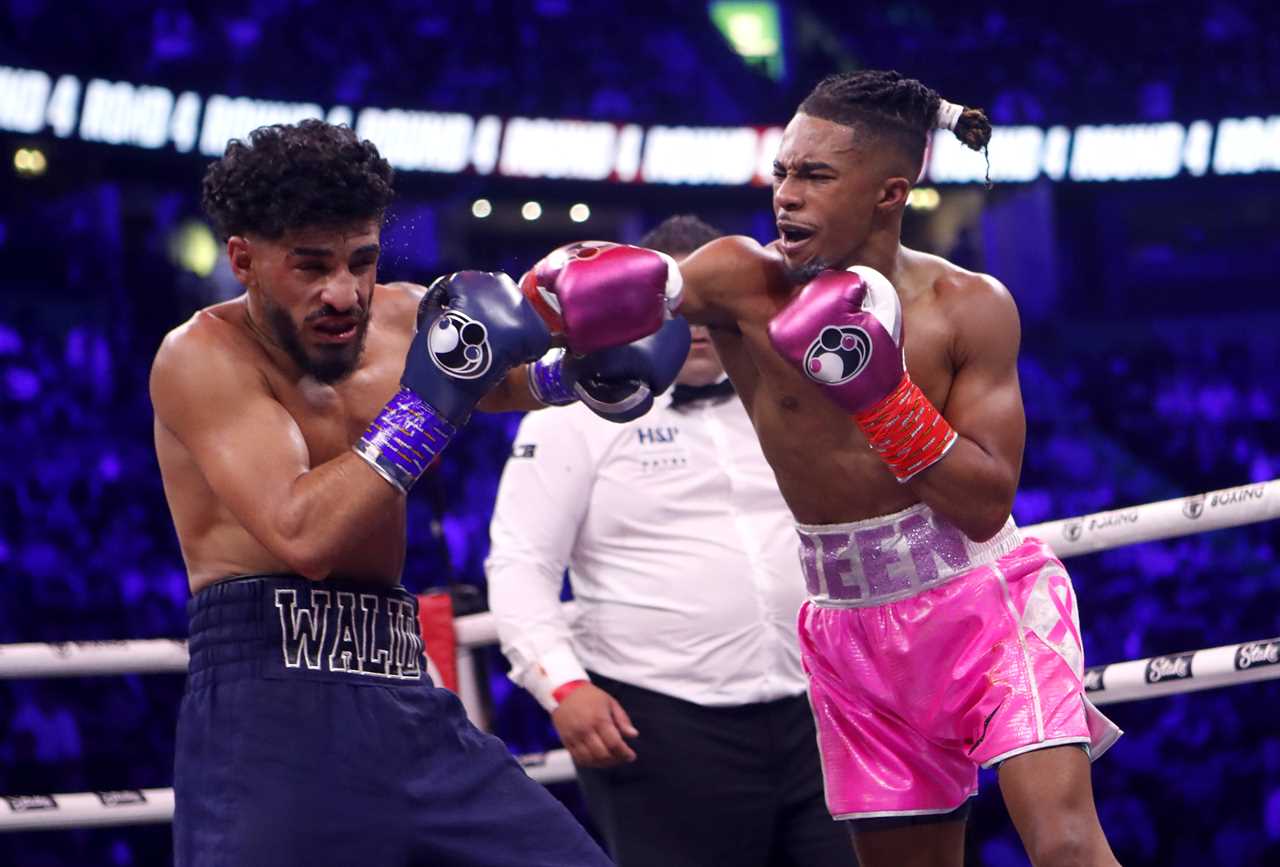 Misfits star Deen the great breaks hand and dislocates shoulder in fight with Walid Sharks