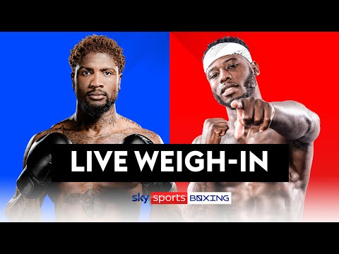 LIVE WEIGH IN! Mikael Chamberlain vs Isaac Chamberlain