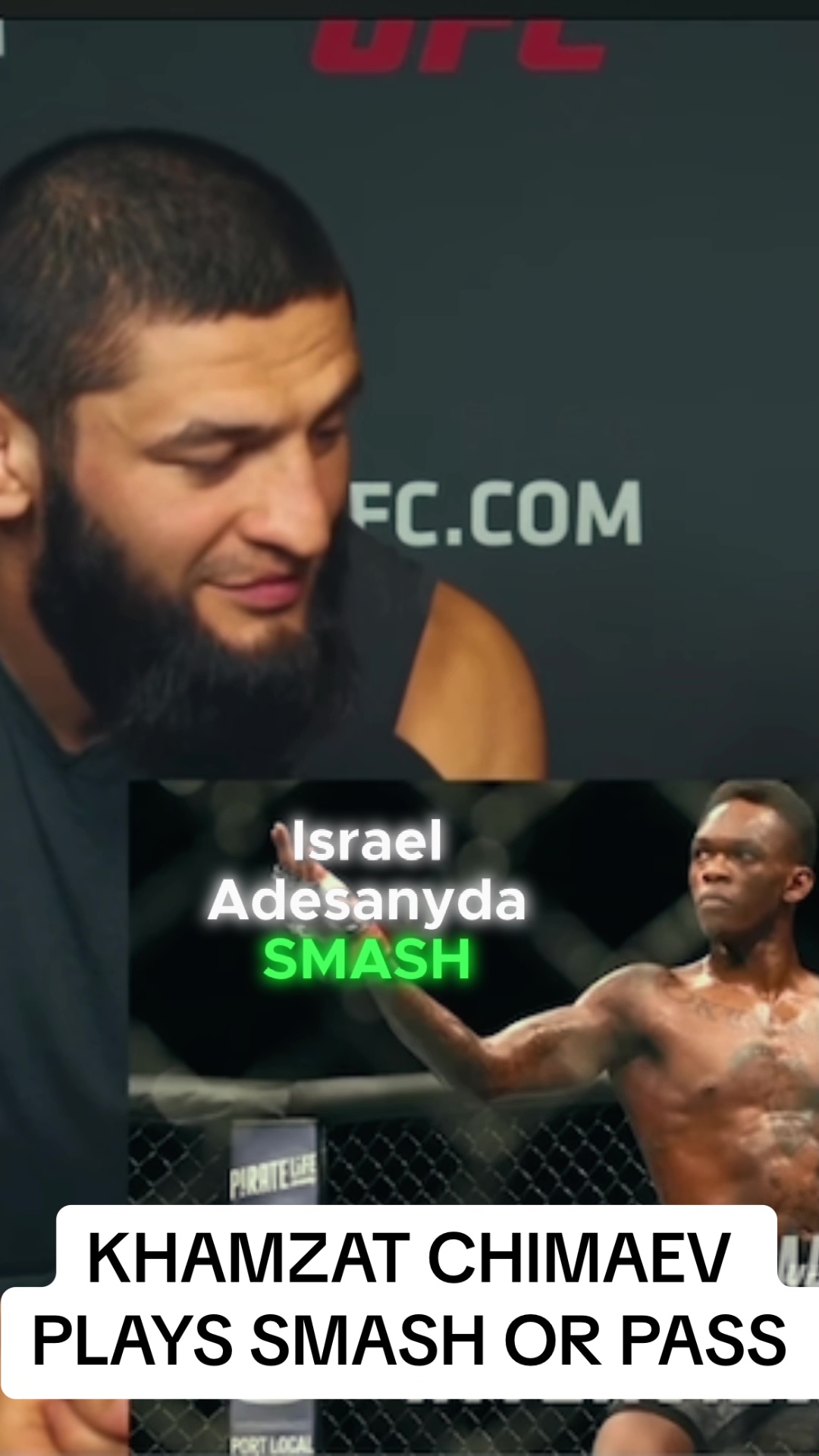 UFC 294 star Khamzat chimaev tricked into revealing shocking comments about rivals
