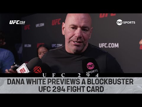 Dana White UFC 294 Preview: Makhachev-Volkanovski 2  Usman-Chimaev  Ankalaev-Walker & MORE! 💥💣