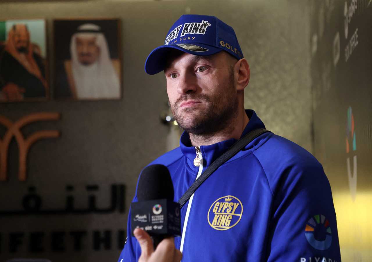 Tyson Fury takes a shot at Anthony Joshua for his mistake ahead of the Ngannou and Usyk fights