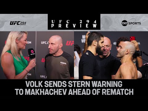 UFC 294 - Alexander Volkanovski warns Islam Makhachev of his intent to REVENGE