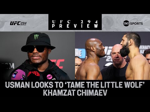 UFC 294 - Kamaru Usman is excited to CONQUER Khamzat Chimaev, as he looks for THE LITTLE WOLF