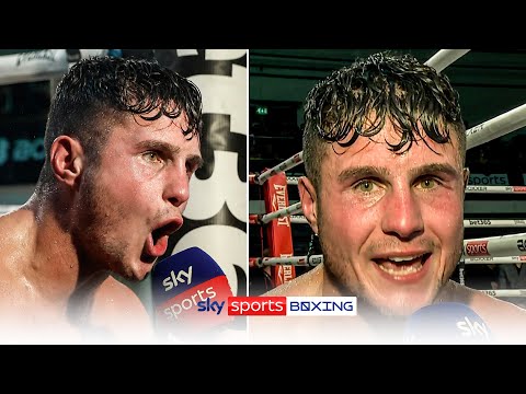 Joe Laws' amazing post-fight interview following upset win