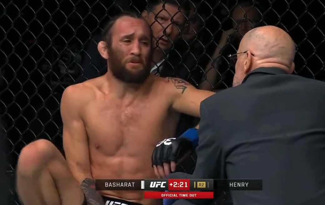UFC Star's testicles swell after accusation of faking injury