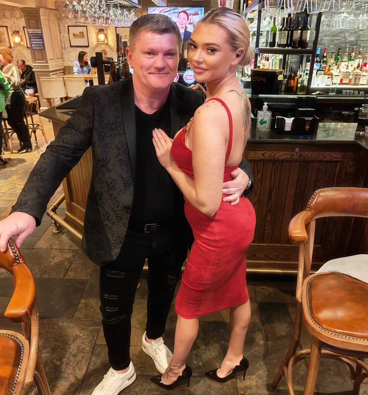 Ricky Hatton dating playboy model Chelsea Claire who is 14 years younger
