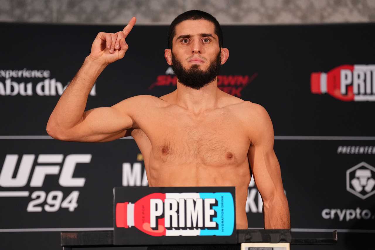 UFC champion Islam Makhachev loses two-and-a half stones for a rematch win over Alexander Volkanovski
