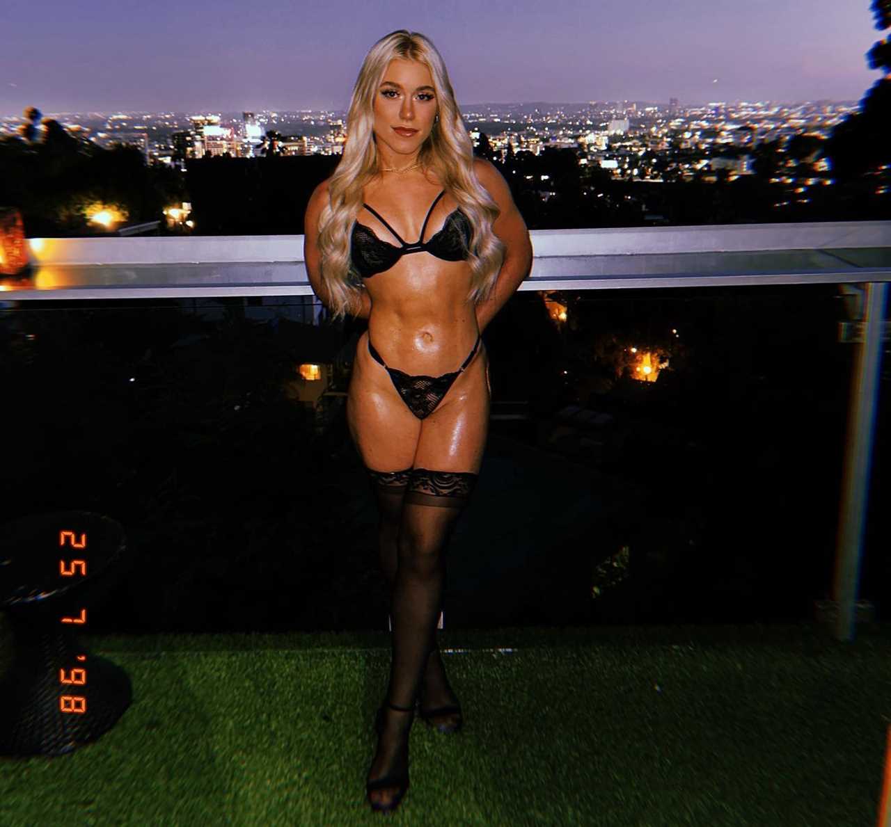 Elle Brooke risks Instagram ban with Risque see-through bra
