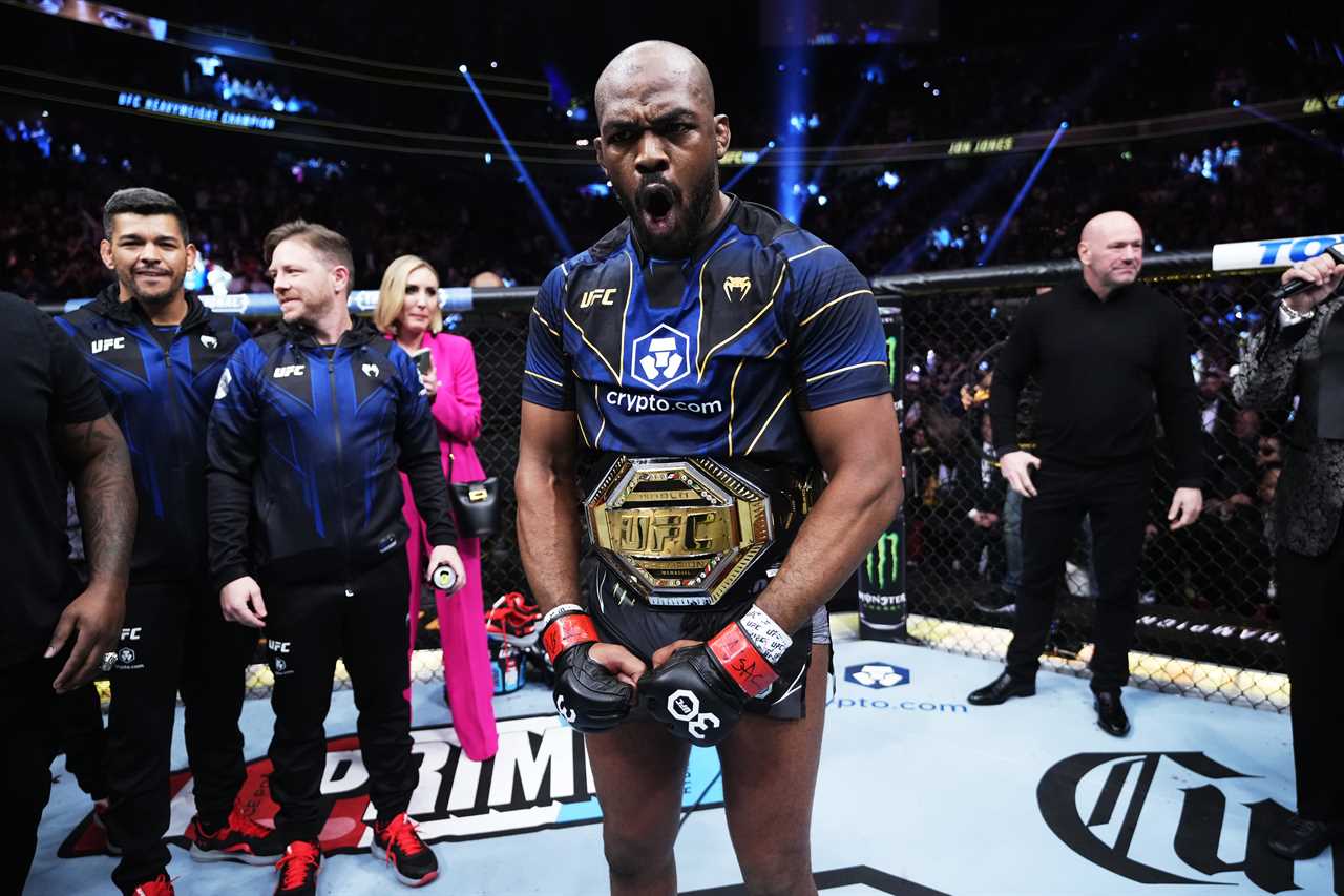Jon Jones forced to withdraw from UFC 295 due to training injury