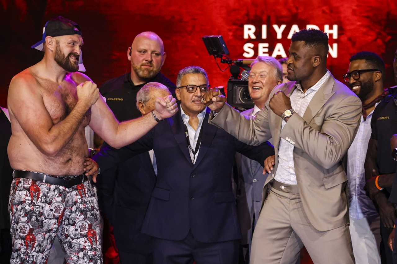 Gypsy King sends reporter a'signed penis after TYSON FURY's X-rated outburst. Ariel Helwani is flustered.