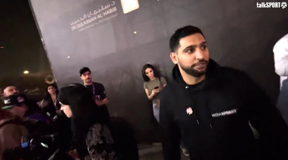 Amir Khan forced to retreat during live interview as he feared Mike Tyson might punch him