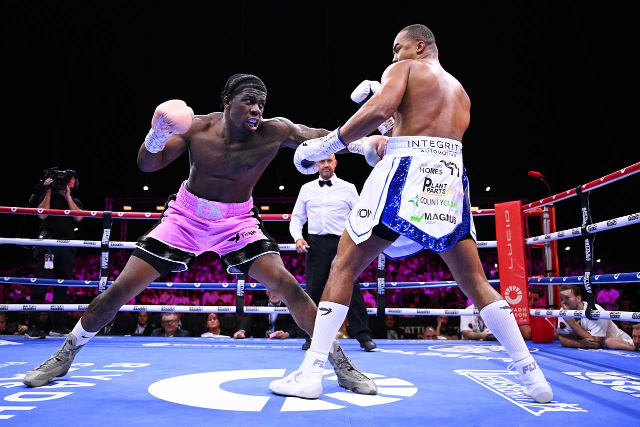 David Adeleye lashes out at the REFEREE after Fabio Wardley knocked him out on Fury vs Ngannou's undercard