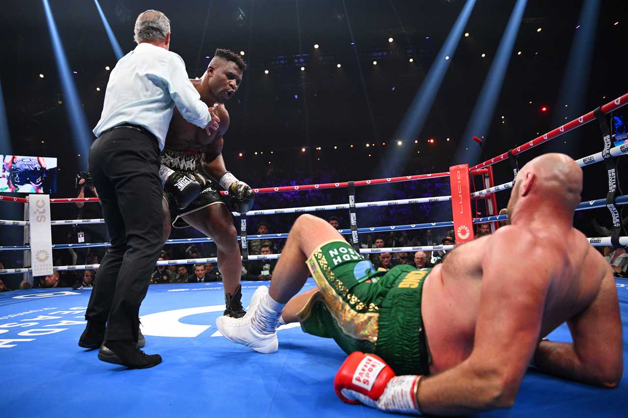 Fans are up in arms over controversial Tyson Fury and Francis Ngannou boxing match