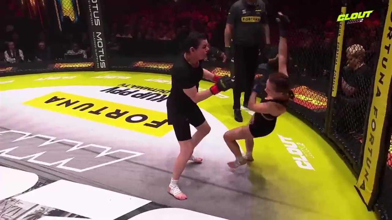 Amazing Moment: A 50-Year Old Mom Beats Her Son's Former Girlfriend in MMA Match
