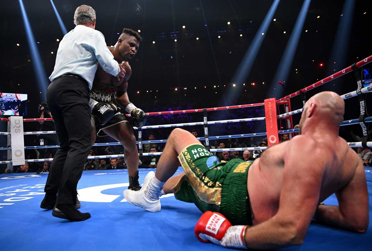 Tyson Fury’s Bold Claim before Ngannou Fight Comes Back To Haunt Them as Fans Joke ‘Certainly Looked like He Had’
