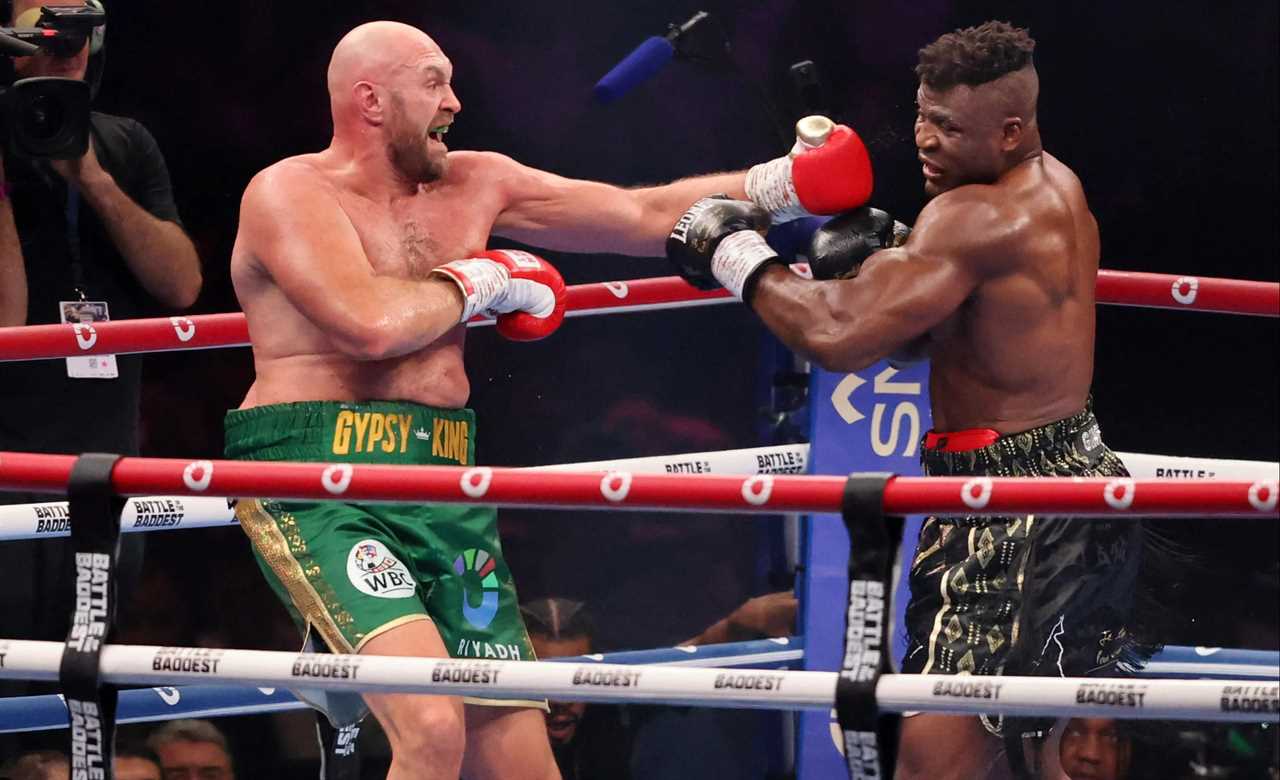 Amazing punch stats revealed for Tyson Fury and Francis Ngannou amid 'fixing' claims in the controversial Gypsy King victory