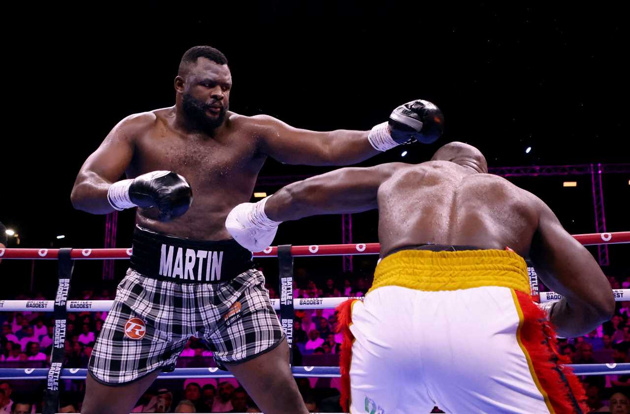 Martin Bakole vomited in the changing room after he swallowed a WASP while watching Carlos Takam's win on Fury - Ngannou undercard