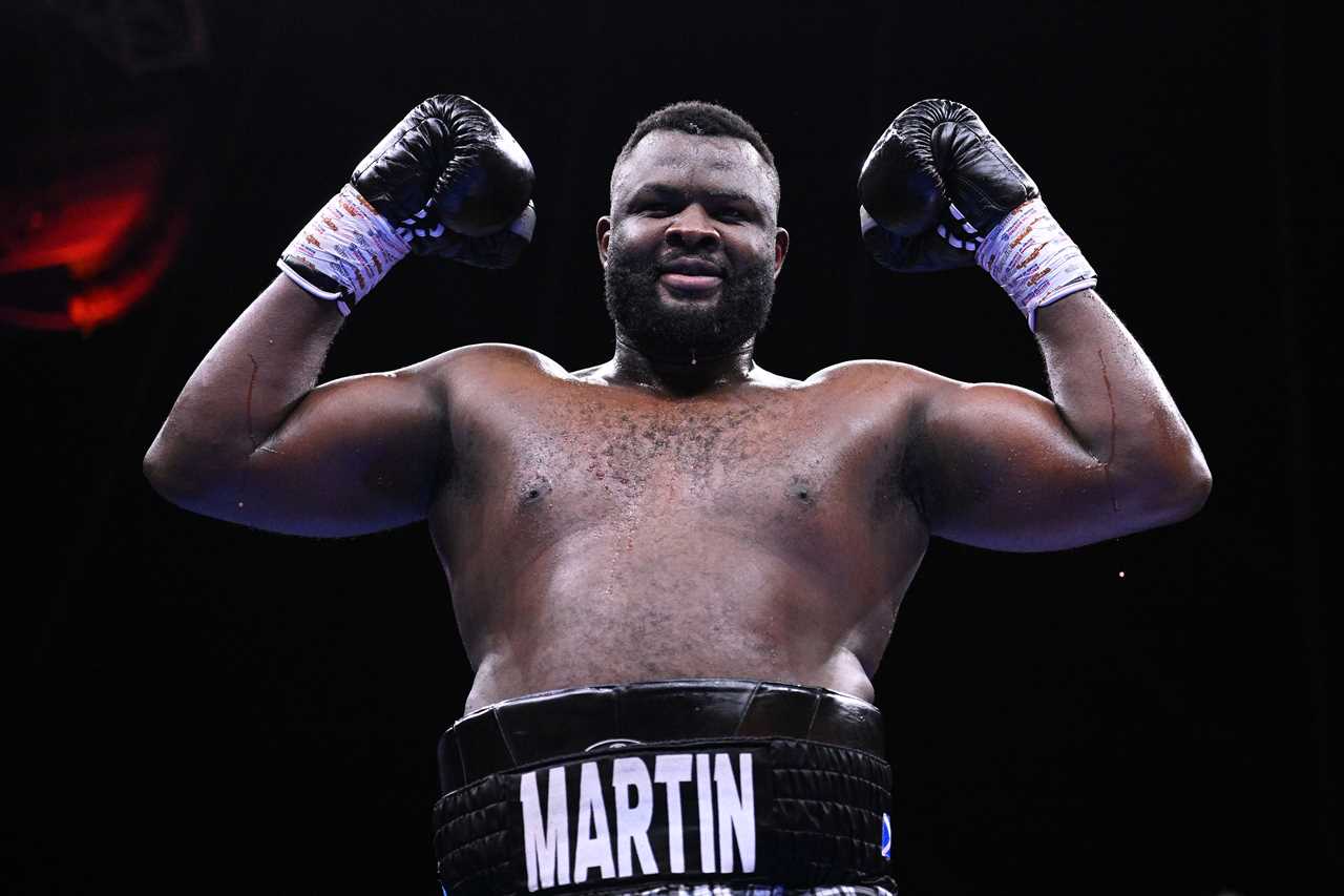 Martin Bakole vomited in the changing room after he swallowed a WASP while watching Carlos Takam's win on Fury - Ngannou undercard