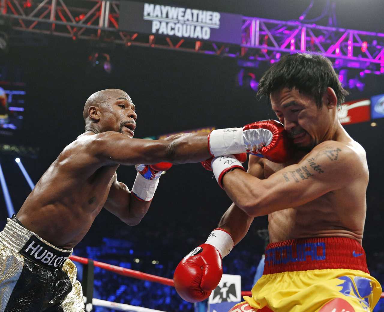 Manny Pacquiao and Floyd Mayweather are in talks for a sensational rematch