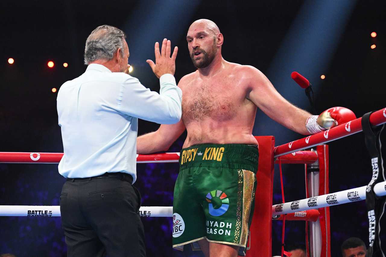 Tyson Fury’s manager reveals three excuses for a poor performance, including being stuck in a corridor for 45 minutes.