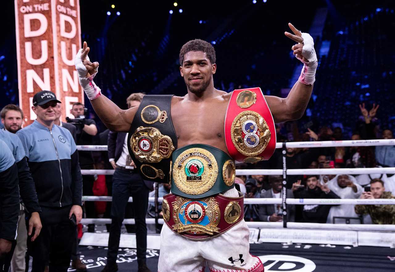 Anthony Joshua Reveals Past Marijuana Use: From Smoking to Boxing Stardom