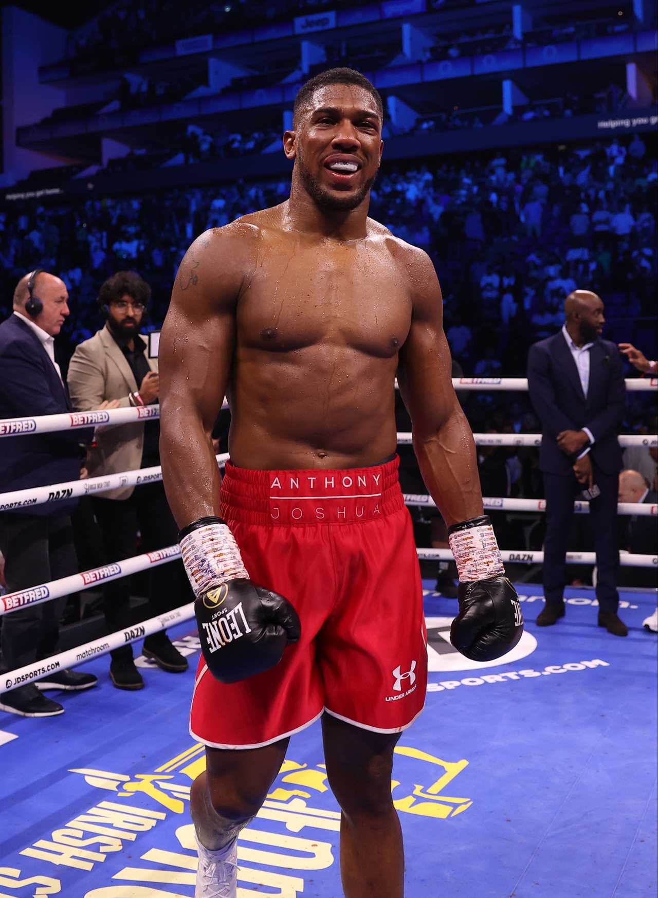 Anthony Joshua Receives Fight Challenge from Zhilei Zhang in China